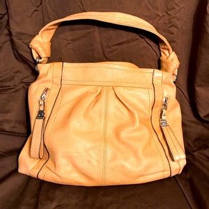 B. Makowsky Leather Hobo Bag